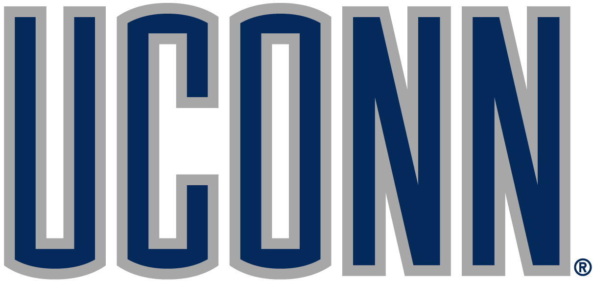 UConn Huskies 1996-2012 Wordmark Logo 04 iron on paper